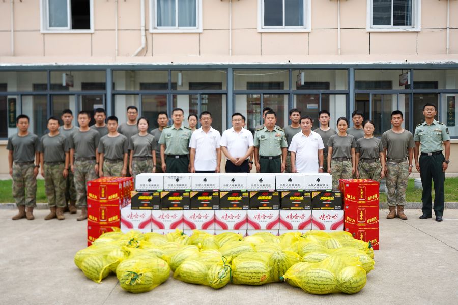 江蘇宗申“八一”前夕開(kāi)展雙擁慰問(wèn)活動(dòng)